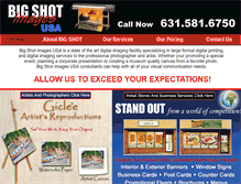 Tablet Screenshot of bigshotimagesusa.com